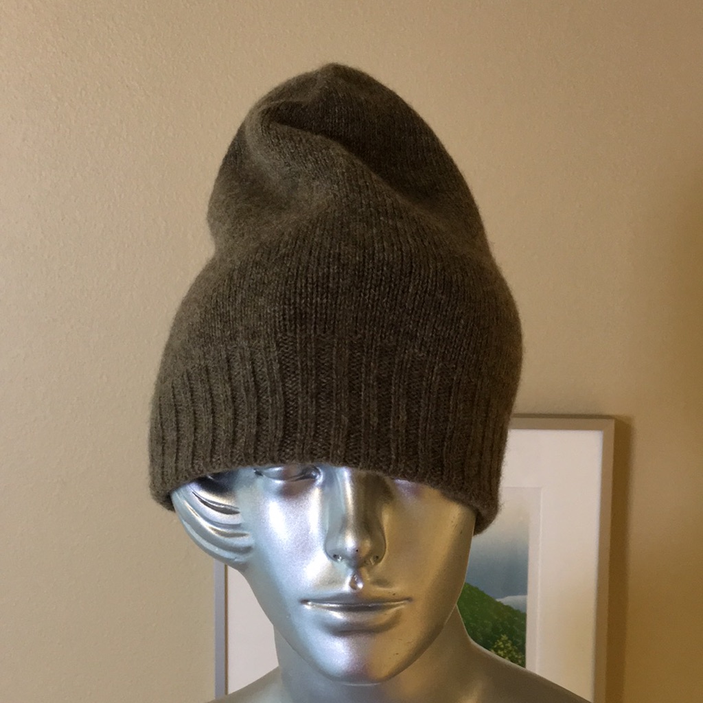 100% Cashmere Knit Beanie Reversible By St. Bernard — image 8 of 8